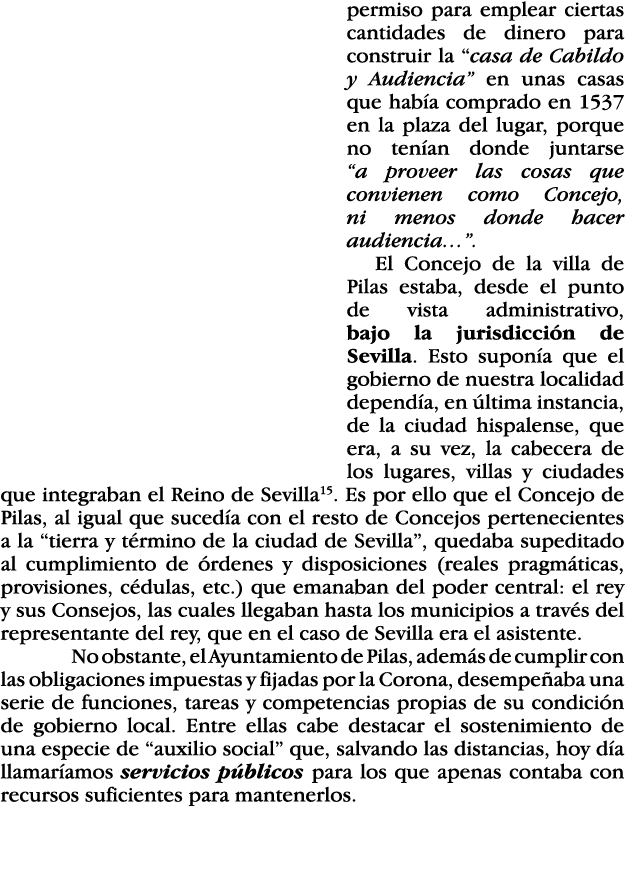 permiso para emplear ciertas cantidades de dinero para construir la  casa de Cabildo y Audiencia  en unas casas que h   