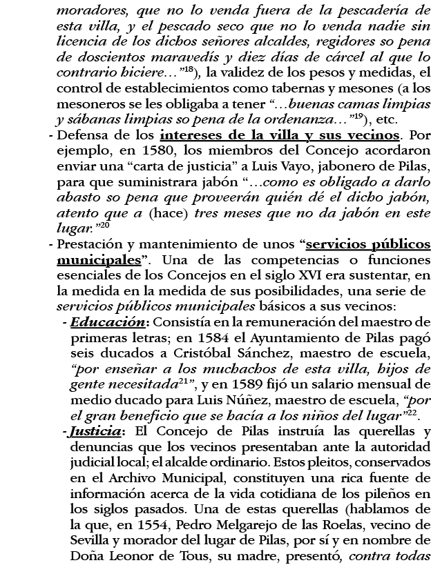 moradores, que no lo venda fuera de la pescadería de esta villa, y el pescado seco que no lo venda nadie sin licencia   