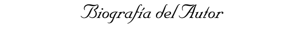 Biografía del Autor