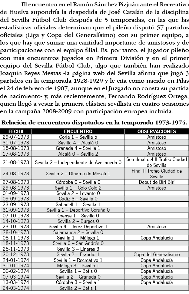 El encuentro en el Ramón Sánchez Pizjuán ante el Recreativo de Huelva supondría la despedida de José Catalán de la di   