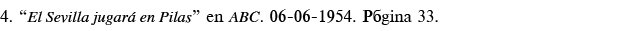 4   El Sevilla jugará en Pilas  en ABC  06-06-1954  Página 33 