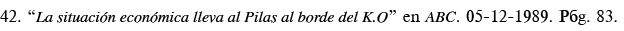 42   La situación económica lleva al Pilas al borde del K O  en ABC  05-12-1989  Pág  83 