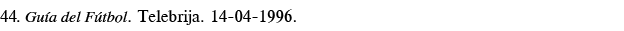 44  Guía del Fútbol  Telebrija  14-04-1996 